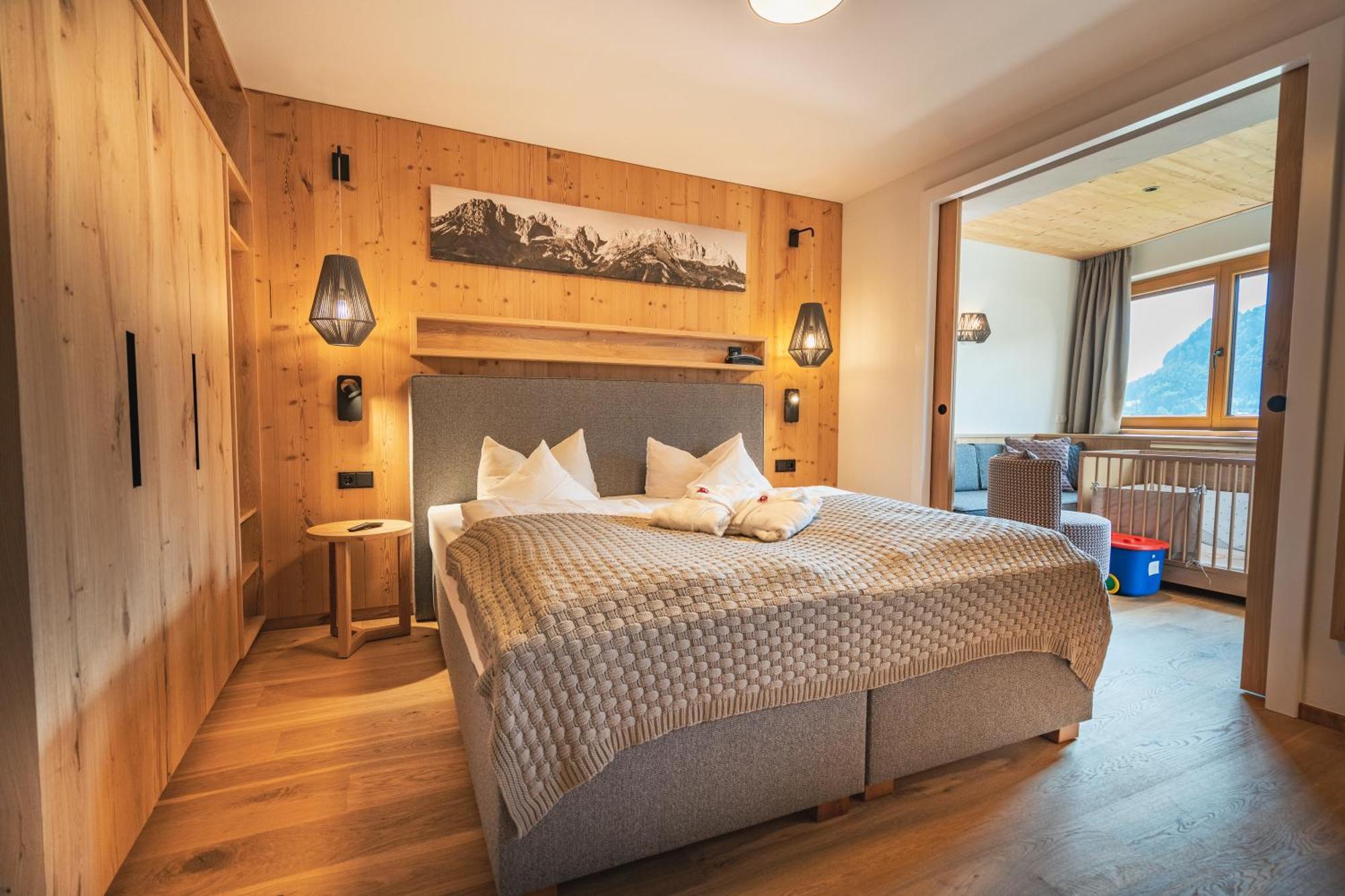 Hotel Babymio Kirchdorf in Tirol Kültér fotó